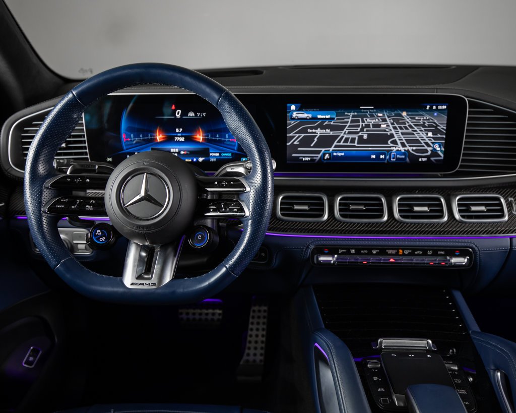 Certified Used 2025 White Mercedes-Benz GLS 63 AMG® image 8