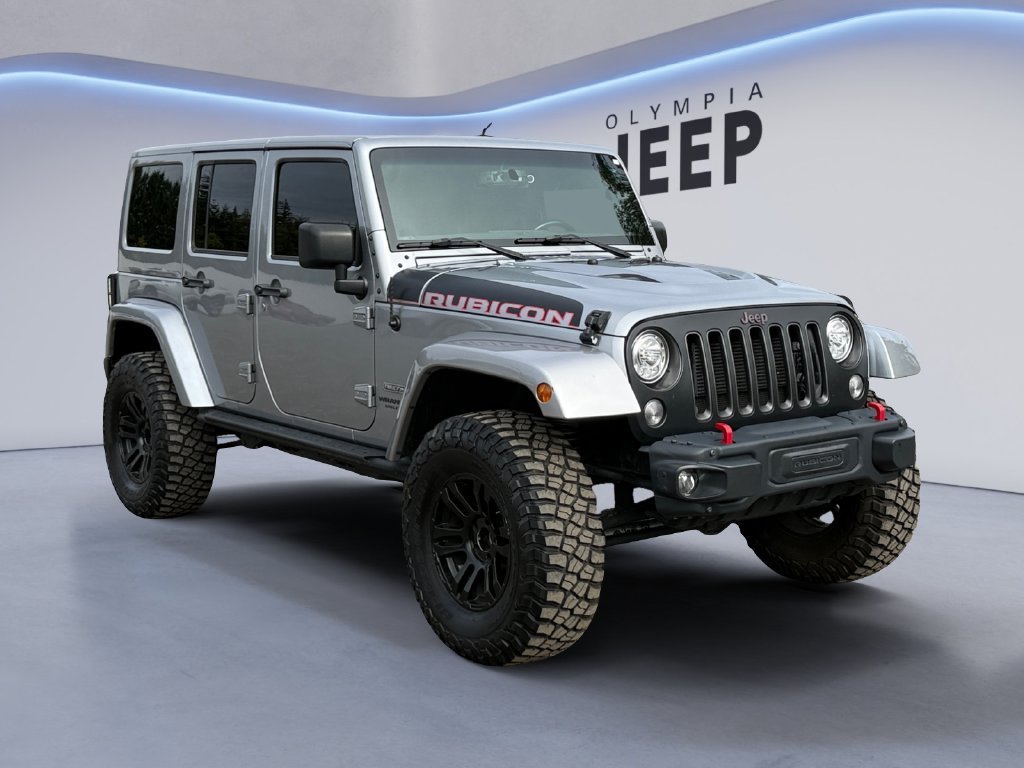 Used 2017 Silver Jeep Unlimited Rubicon Recon image 8