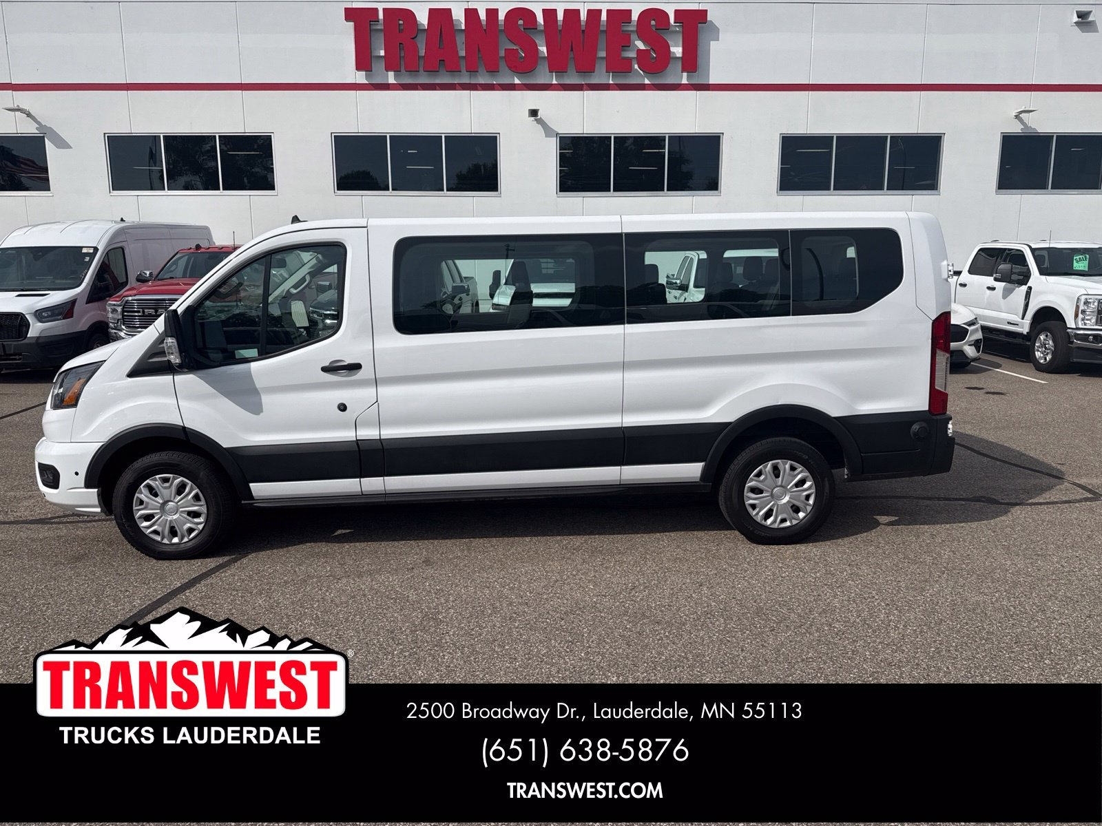 Used 2024 Ford Transit Passenger Van XLT with VIN 1FBAX2Y86RKA80951 for sale in Minneapolis, Minnesota