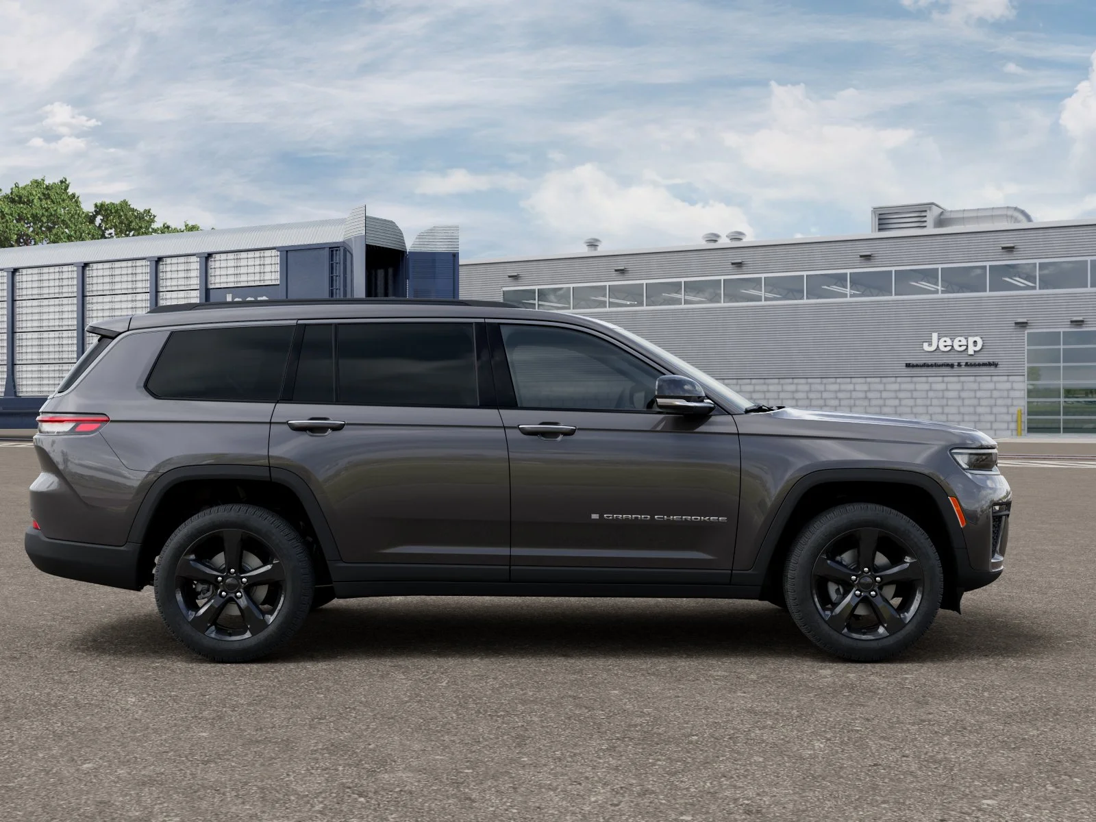 New 2026 Baltic Gray Metallic Clear-Coat Exterior Paint Jeep Limited image 12
