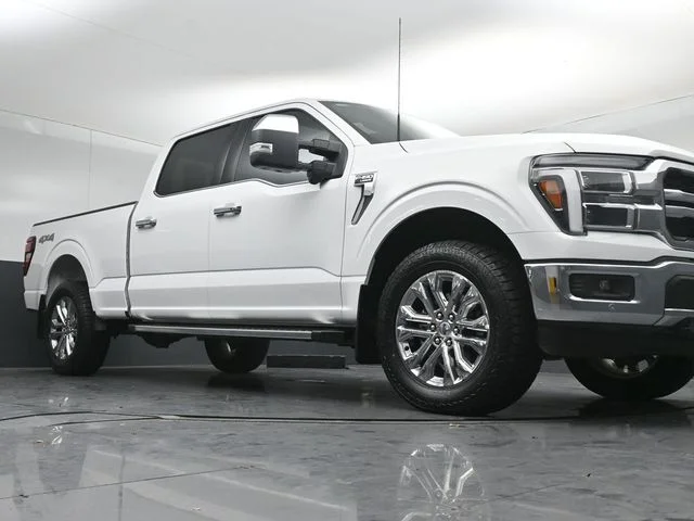 Certified Used 2025 White Ford Lariat image 38