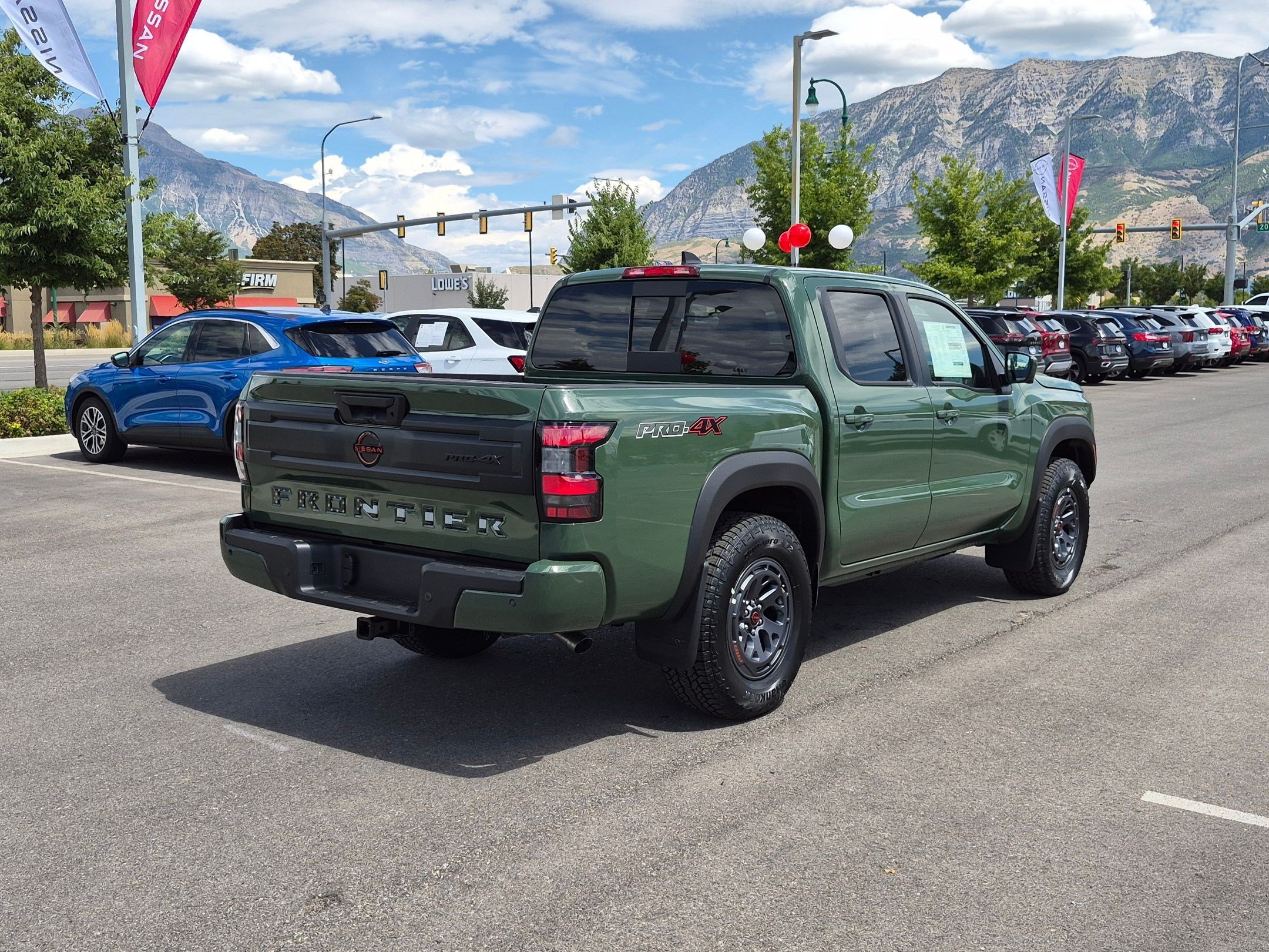 New 2026 Tactical Green Metallic Nissan Crew Cab PRO-4X® image 3