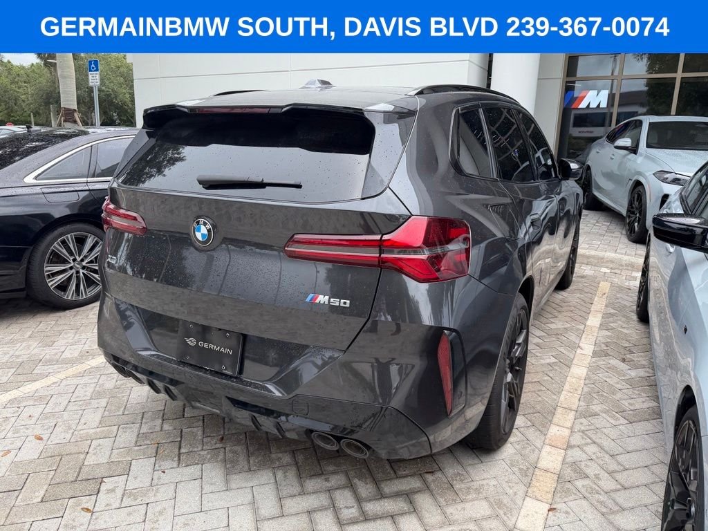 Certified Used 2025 Dark Graphite BMW M50 xDrive image 7