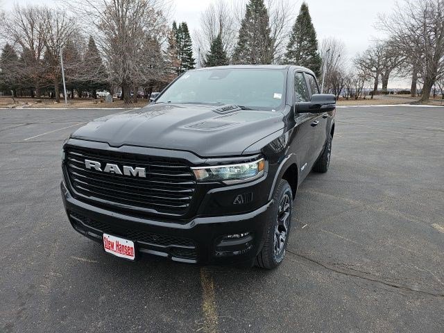 New 2026 Diamond Black Crystal Pearlcoat Ram Laramie image 1