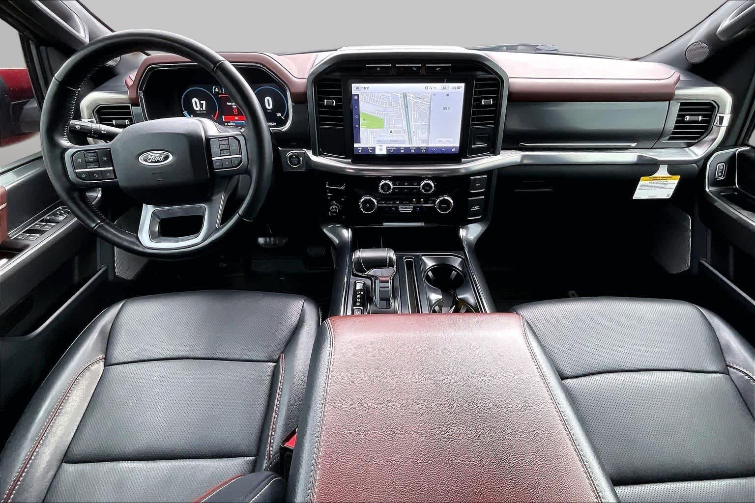 Used 2023 Rapid Red Metallic Tinted Clearcoat Ford LARIAT image 14