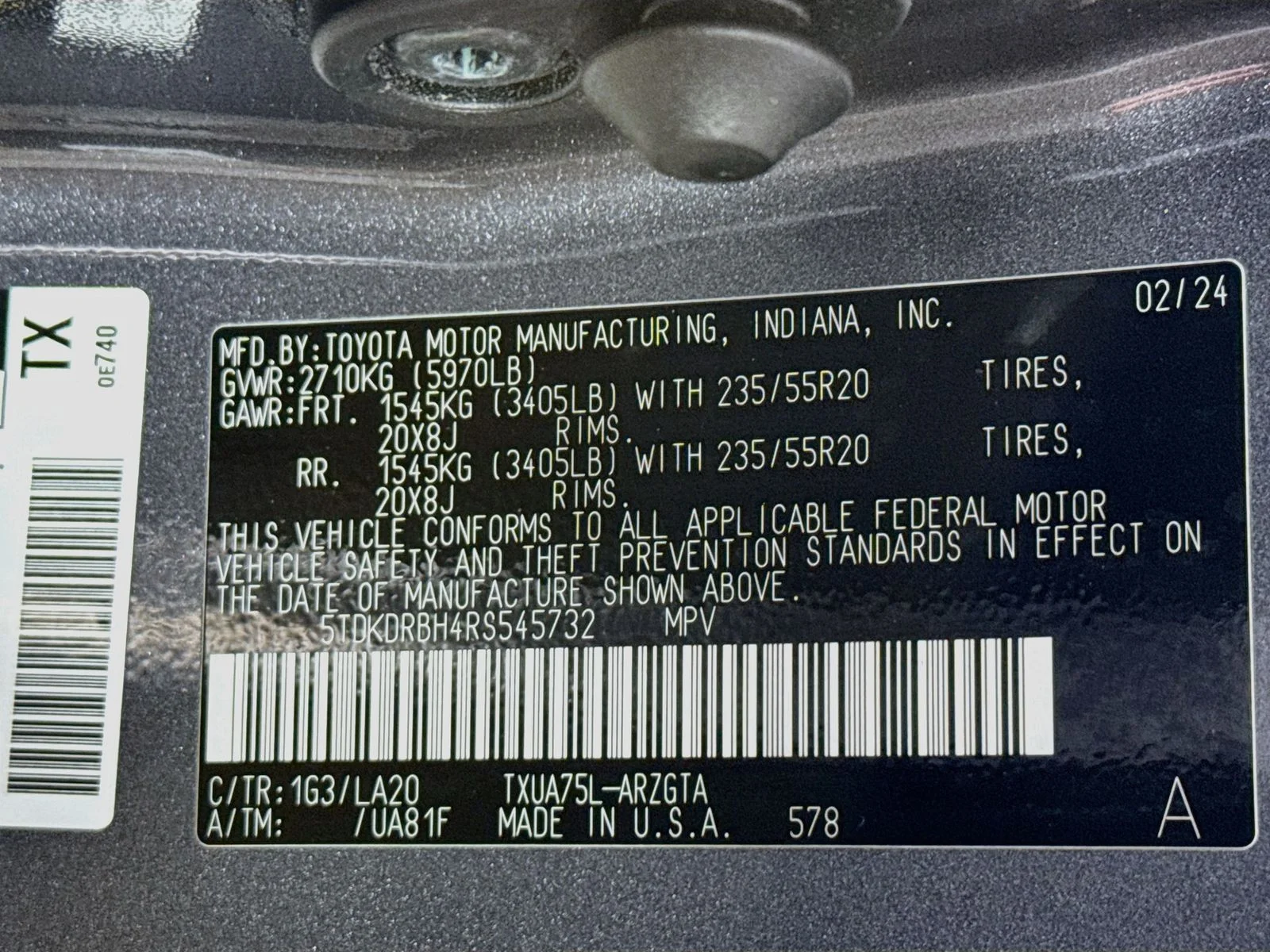 Certified Used 2024 Gray Toyota Platinum image 33