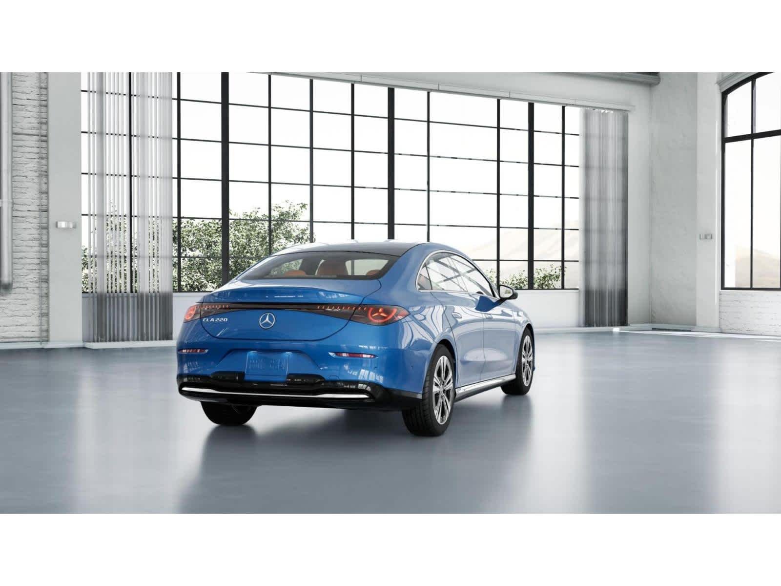 New 2027 Sky Blue Metallic Mercedes-Benz CLA 220 Hybrid image 22