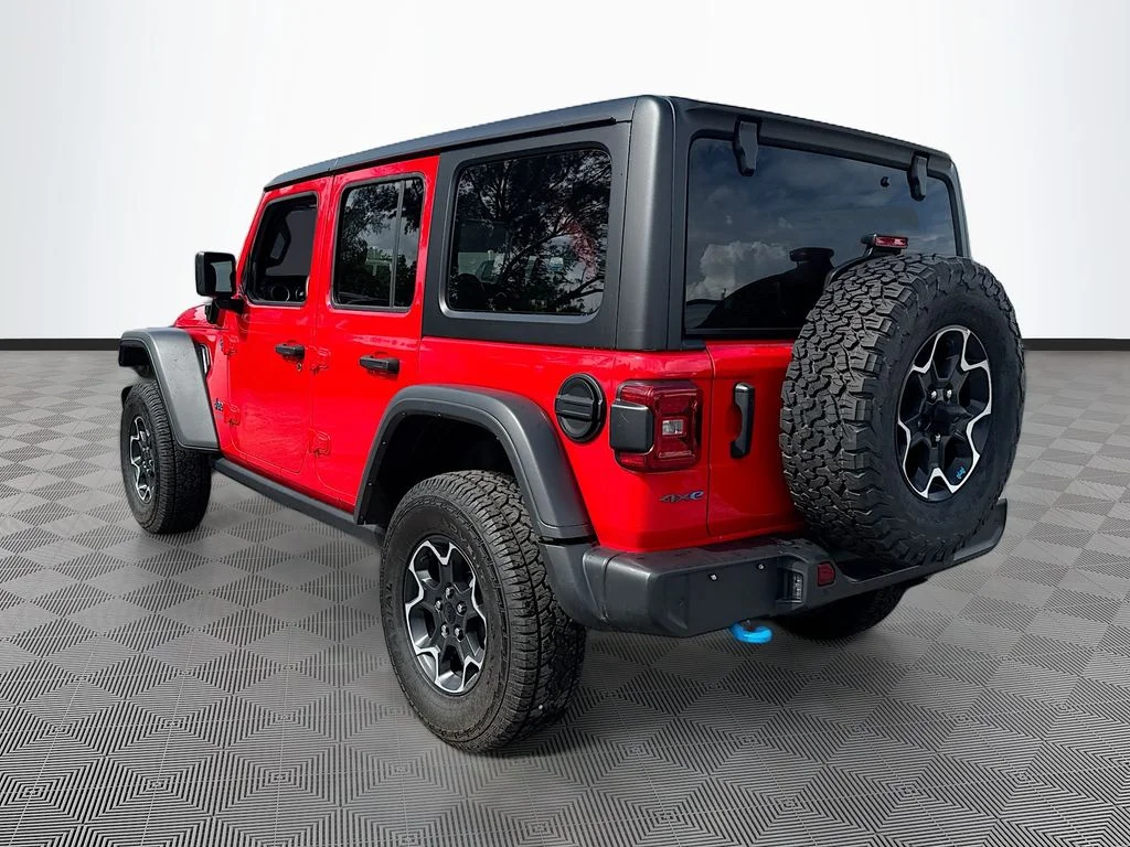 Used 2023 Red Jeep Rubicon 4xe image 8