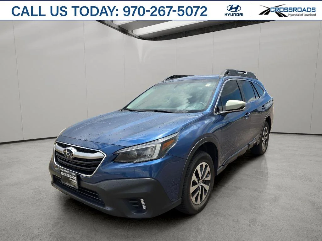 Used 2022 Abyss Blue Pearl Subaru Premium image 1