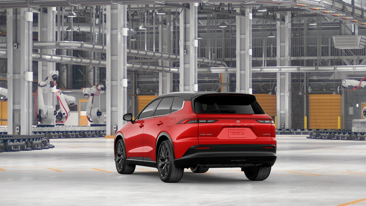 New 2026 Finish Line Red with Black roof Toyota Limited image 7