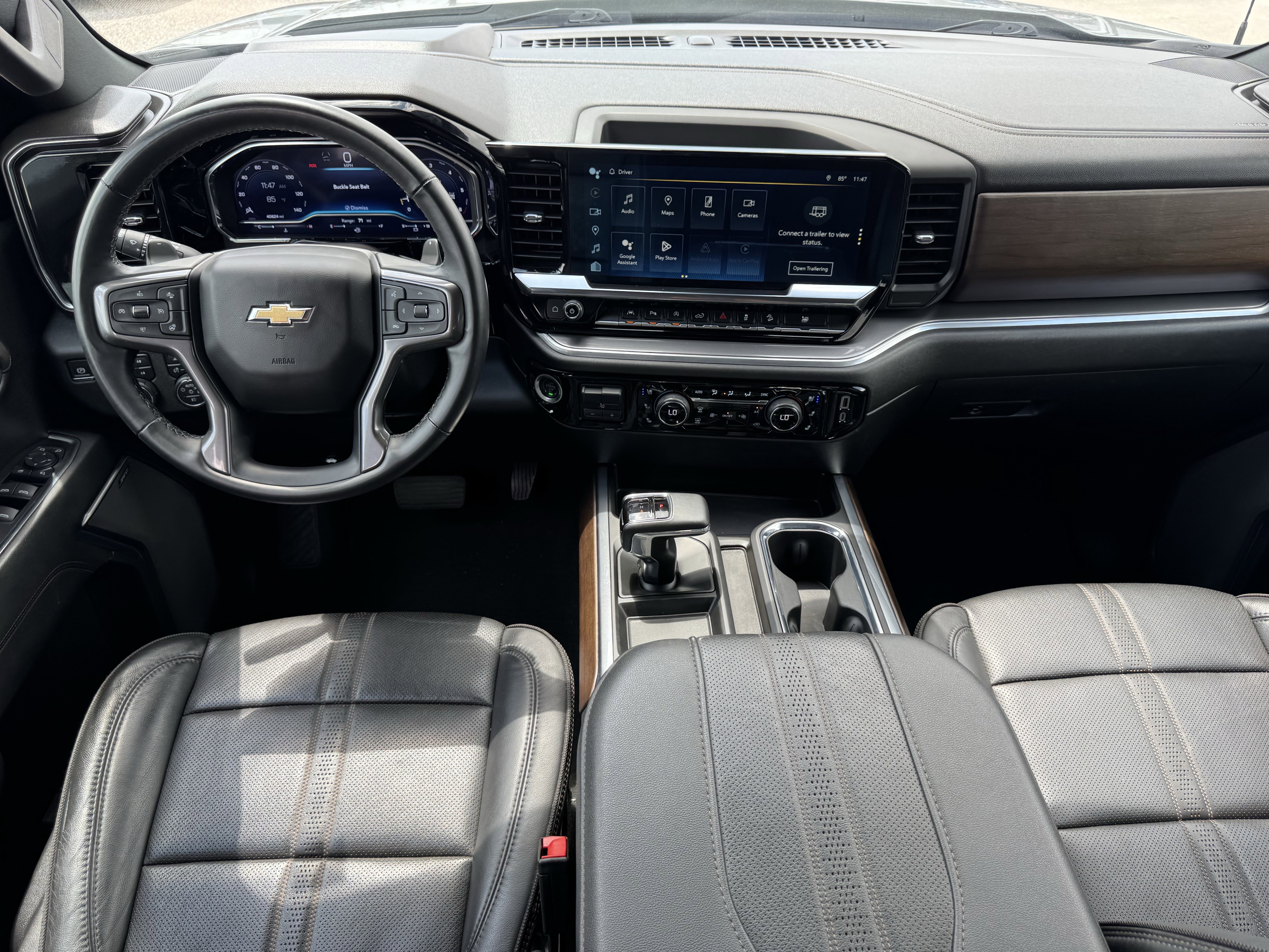 Used 2024 Sterling Gray Metallic Chevrolet High Country image 12