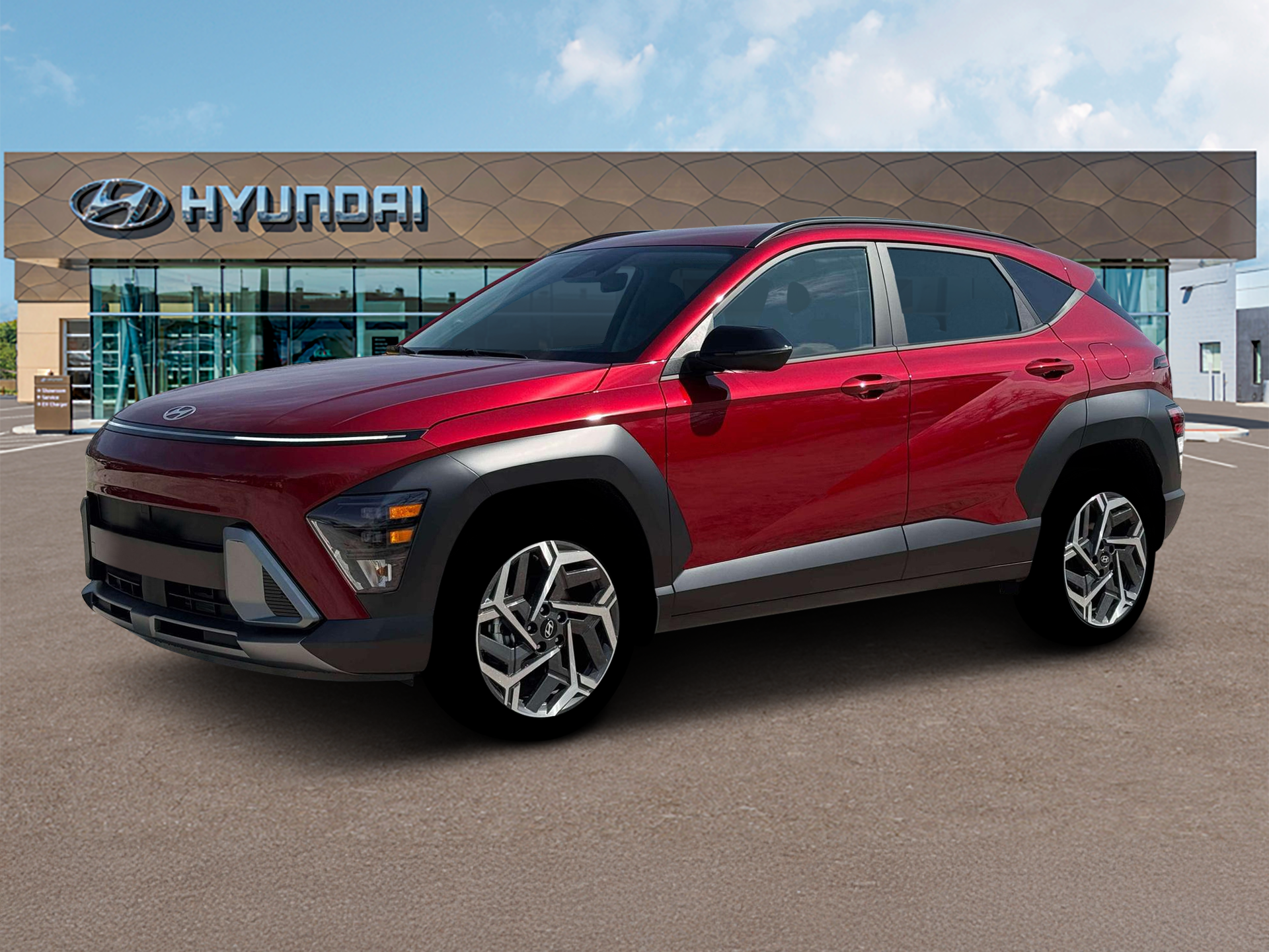 New 2026 Red Hyundai SEL Premium AWD image 10