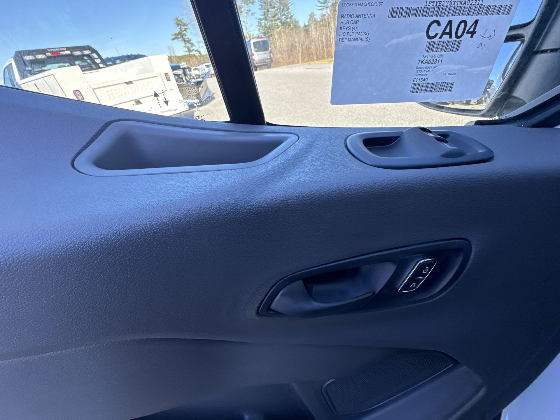 New 2026 Oxford White Ford Cargo Van image 3