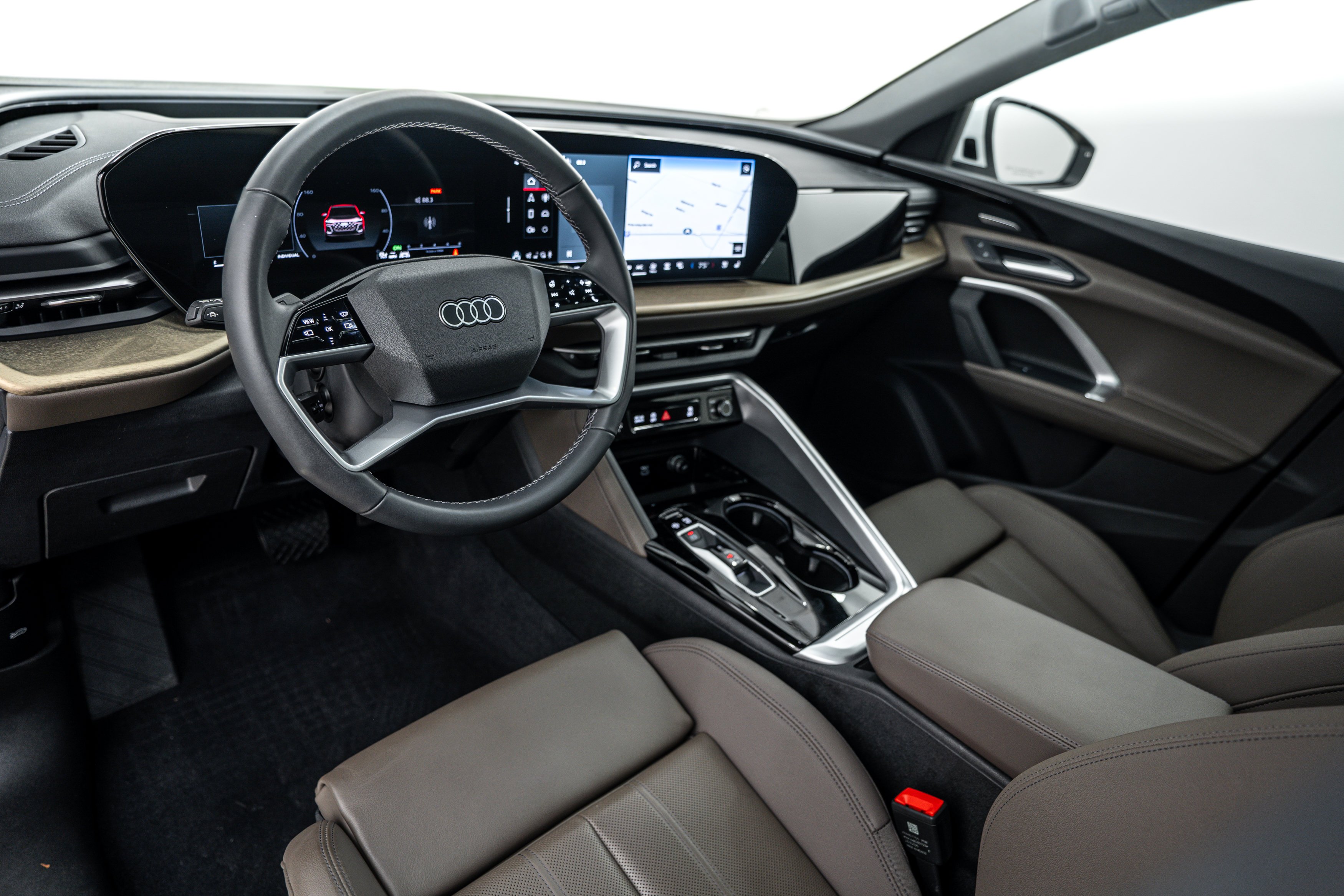 Used 2025 Glacier White Metallic Audi Premium Plus image 10