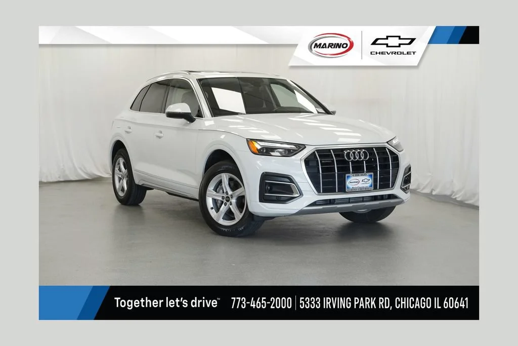 Used 2023 White Audi Premium image 1