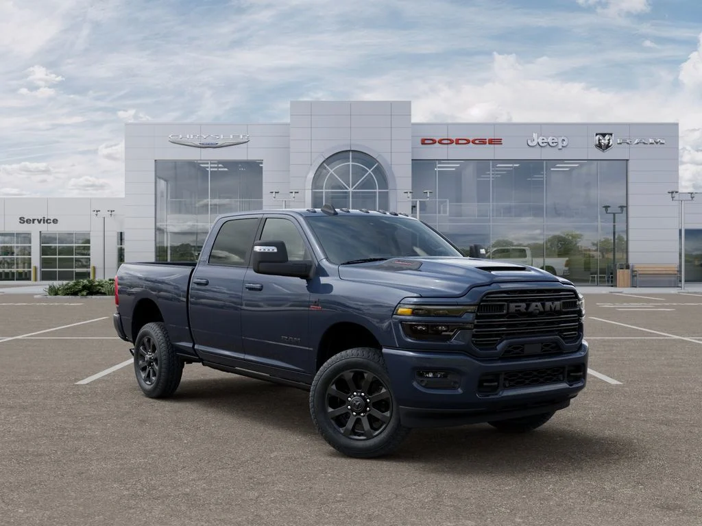 New 2026 Forged Blue Metallic Exterior Paint RAM Laramie image 5