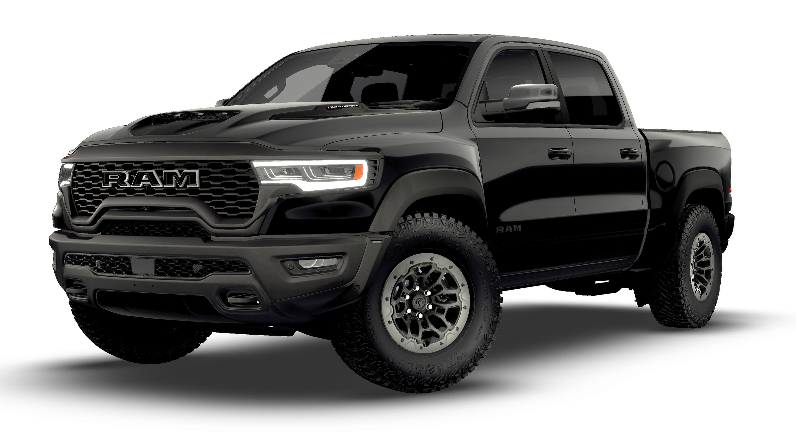 New 2026 Diamond Black Crystal Pearl-Coat Exterior Paint RAM RHO image 13