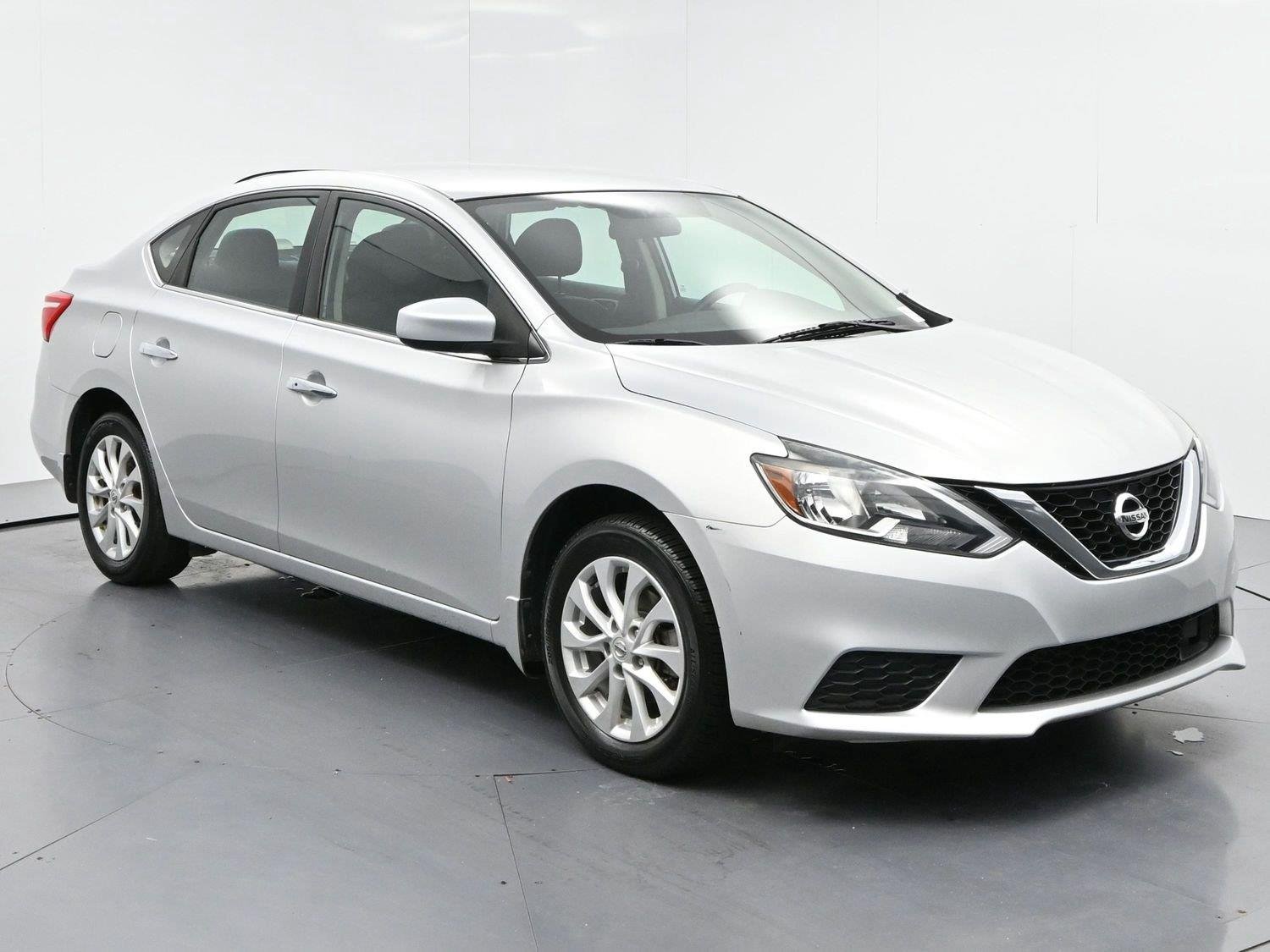 Used 2019 Brilliant Silver Metallic Nissan SV image 2