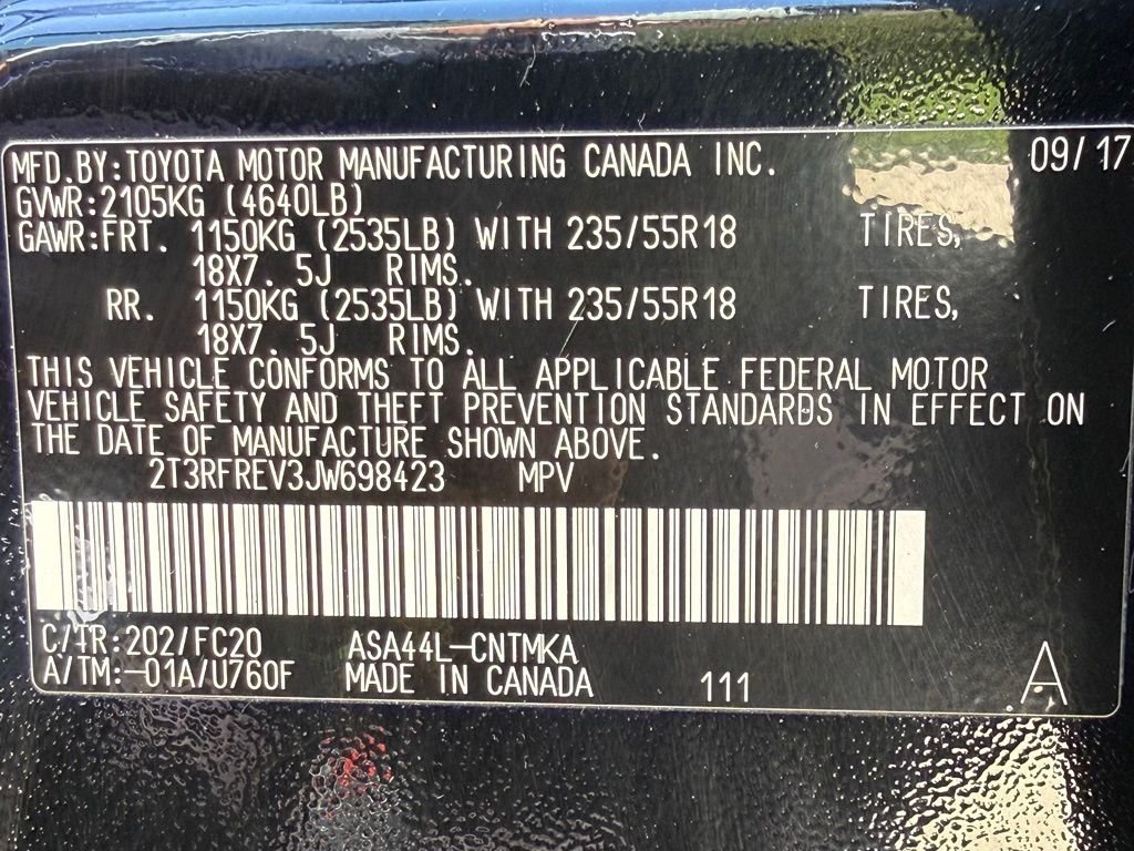 Used 2018 Black Toyota Adventure image 47
