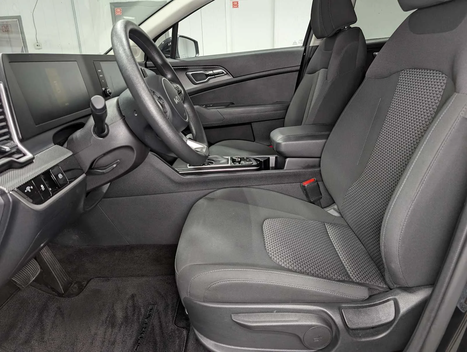 Used 2025 Ebony Black Kia LX image 4