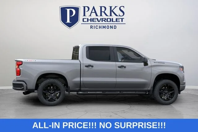 New 2026 Sterling Gray Metallic Chevrolet Custom image 8