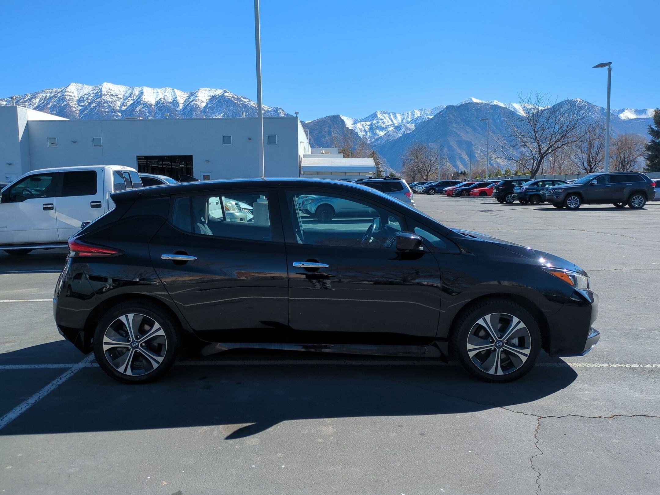 Used 2022 Nissan LEAF SV Plus with VIN 1N4BZ1CV9NC553141 for sale in Orem, UT
