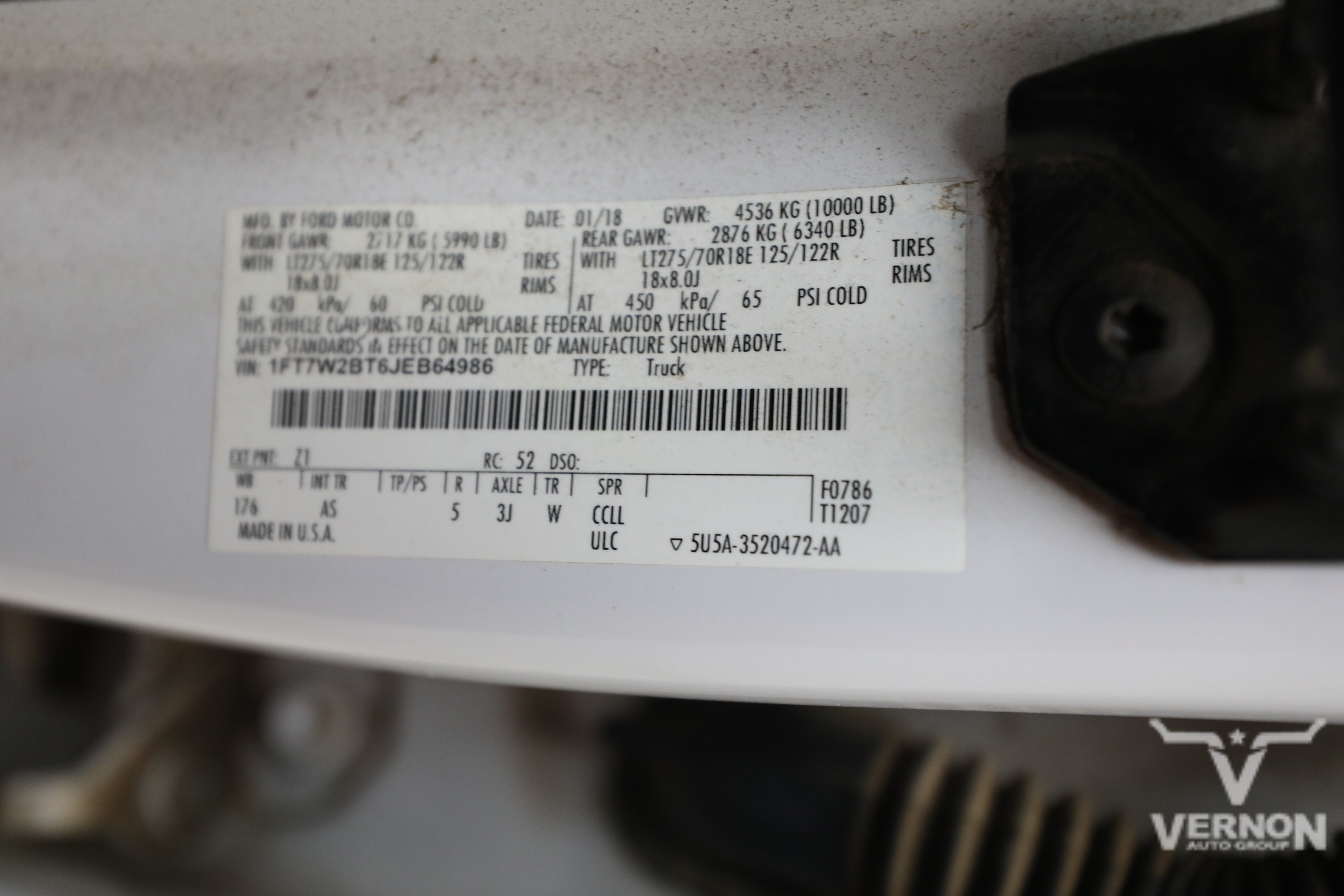 Used 2018 Oxford White Ford Y image 14