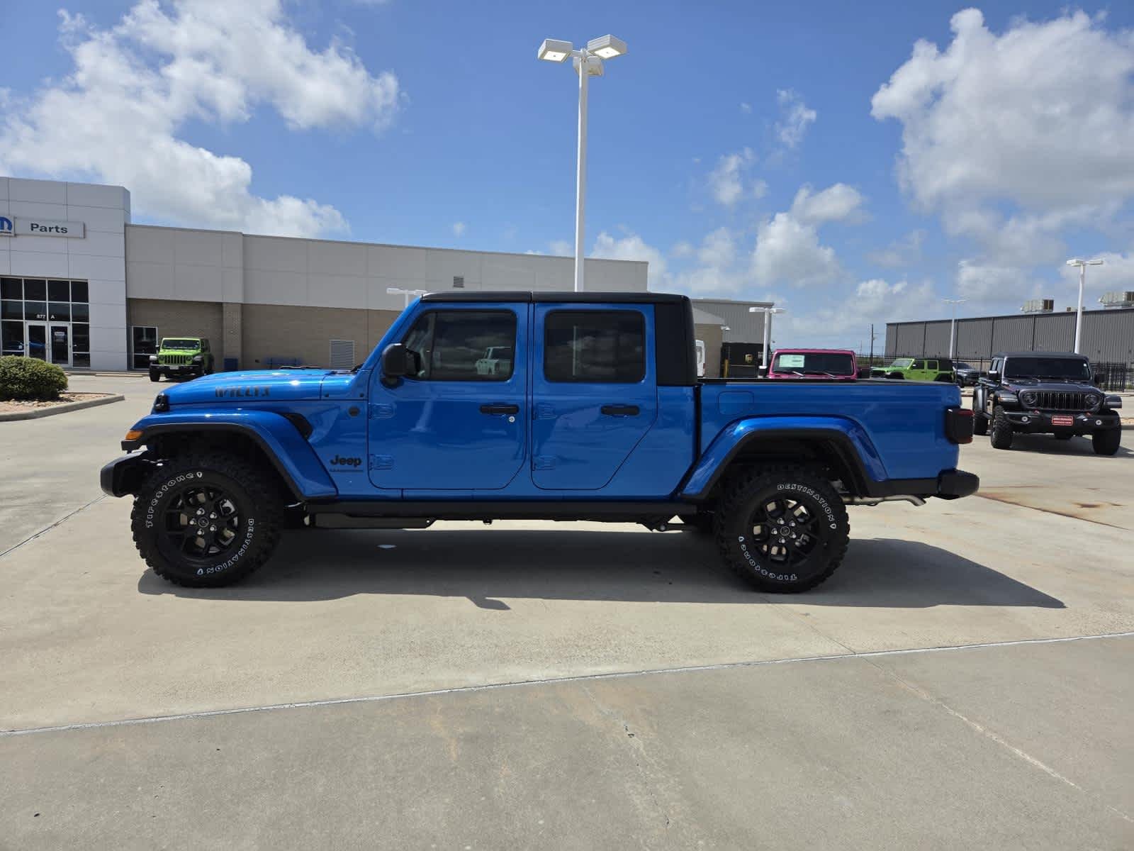 New 2026 Hydro Blue Pearl-Coat Exterior Paint Jeep Willys image 2