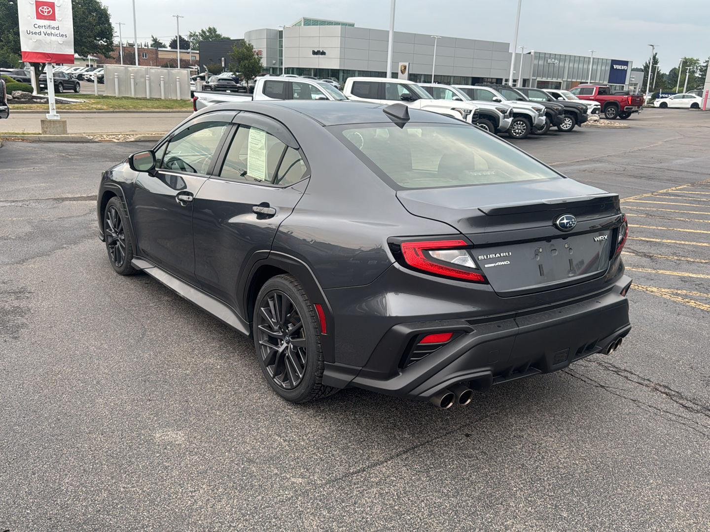 Used 2022 Magnetite Gray Metallic Subaru Premium image 4