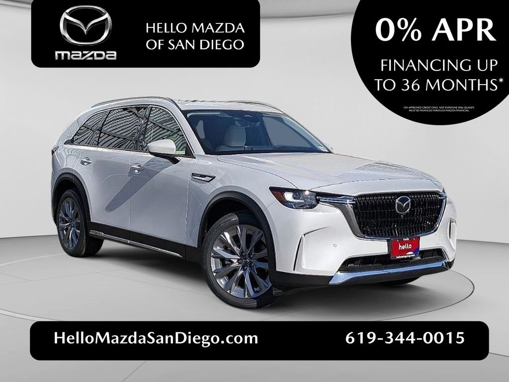 New 2026 Rhodium White Premium Mazda 3.3 Turbo Premium Plus AWD image 1
