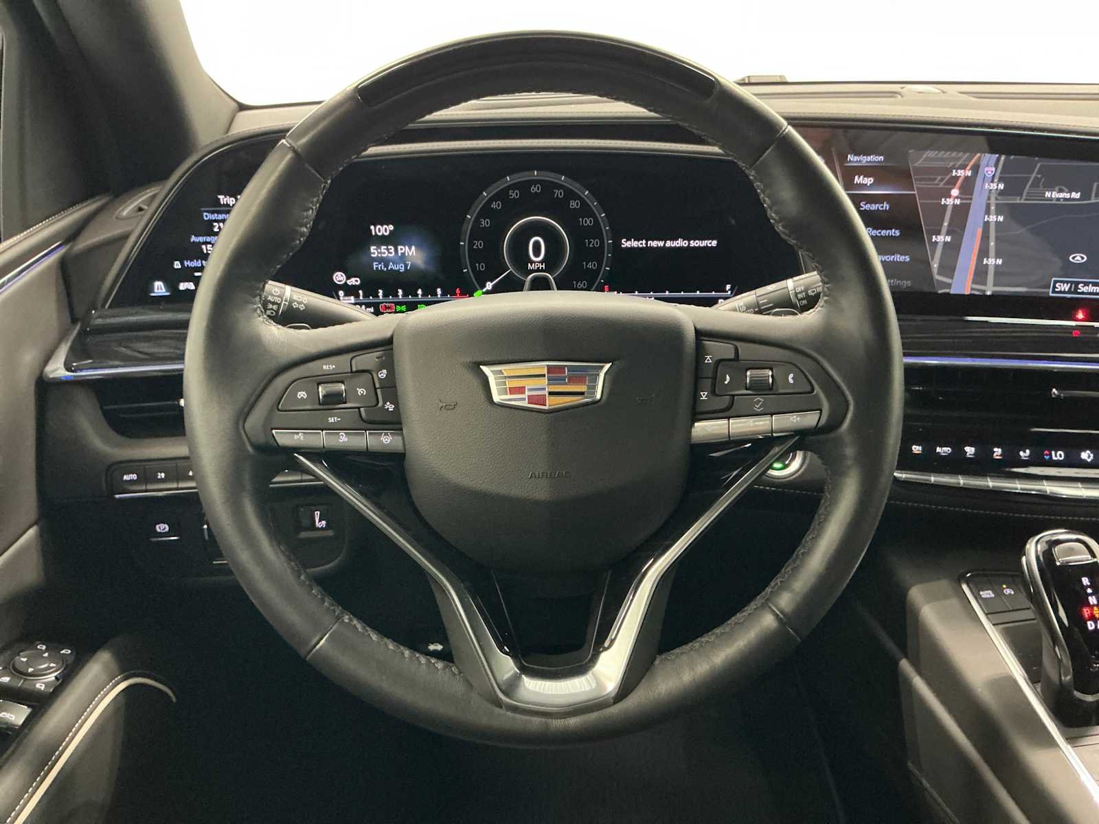 Used 2024 Galactic Gray Metallic Cadillac 4WD Sport image 21