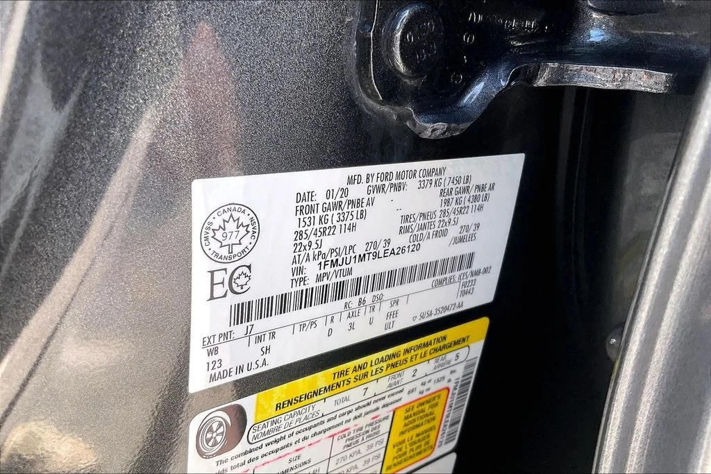 Used 2020 Gray Ford Platinum image 34