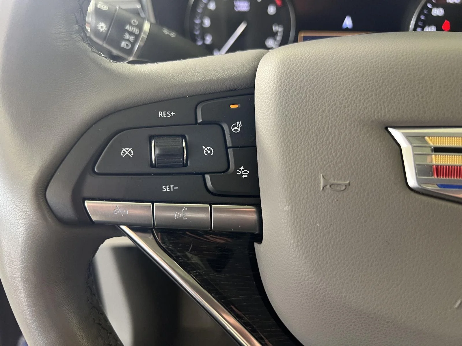 Used 2023 OPULENT BLUE METALLIC Cadillac AWD Premium Luxury image 10