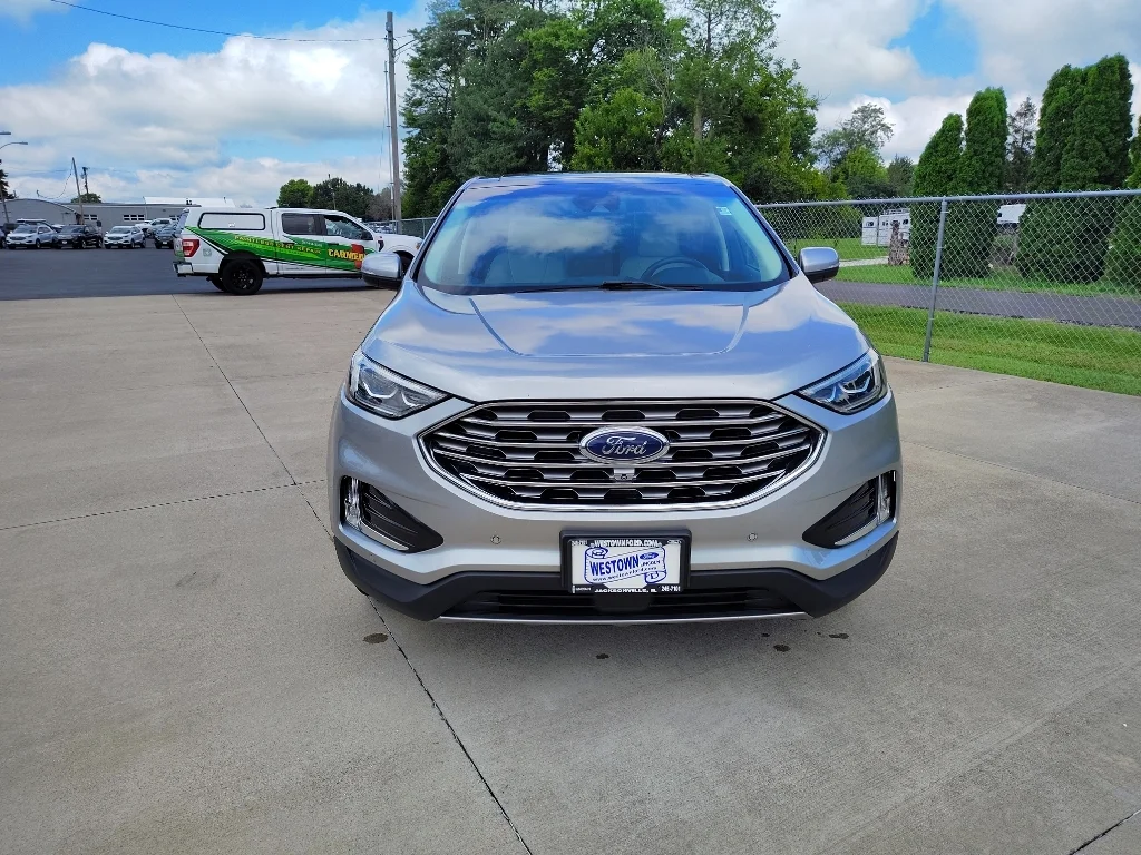 Used 2020 Iconic Silver Metallic Ford Titanium image 6