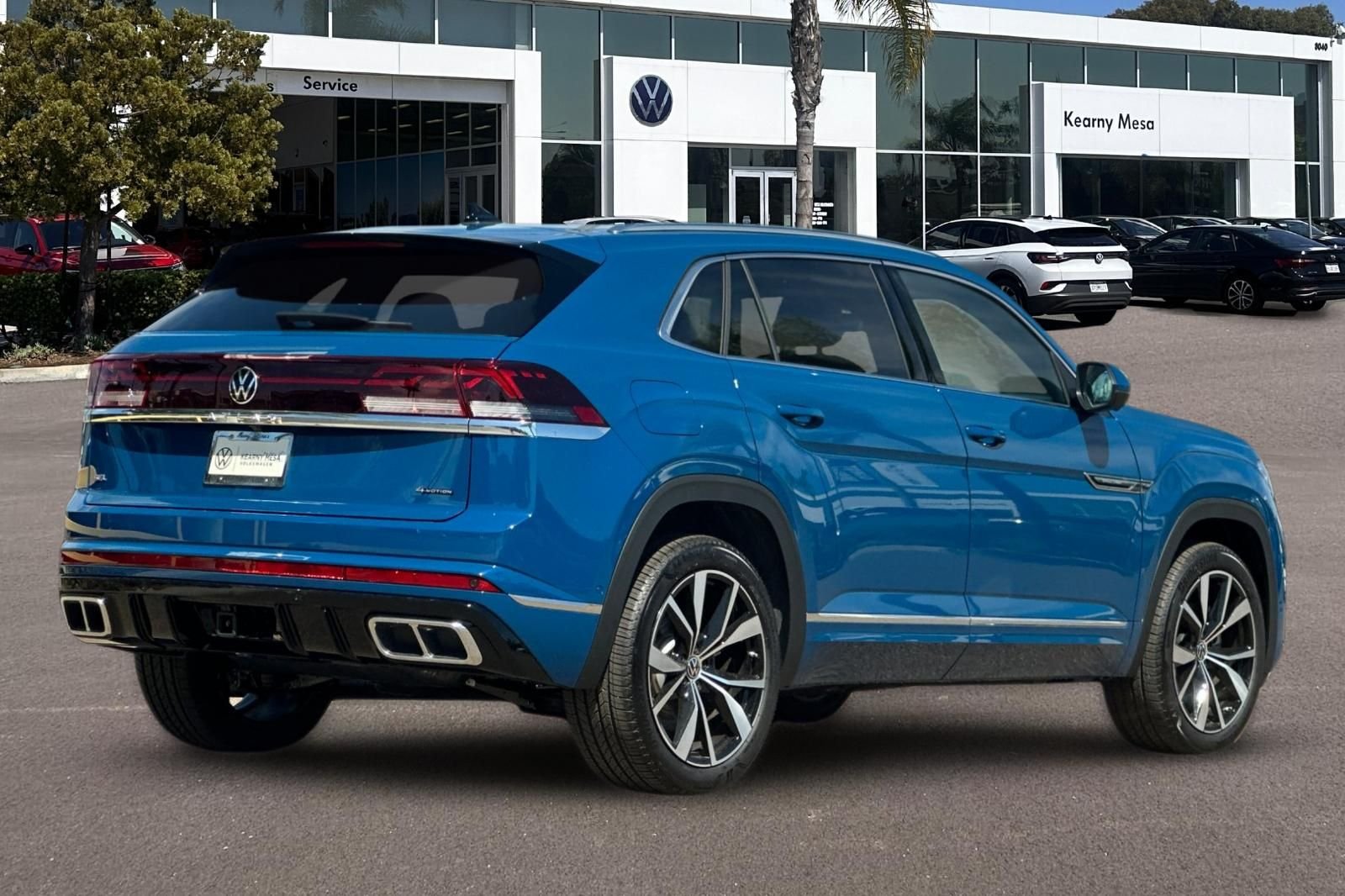 New 2026 Mountain Lake Blue Metallic Volkswagen SEL Premium R-Line image 4