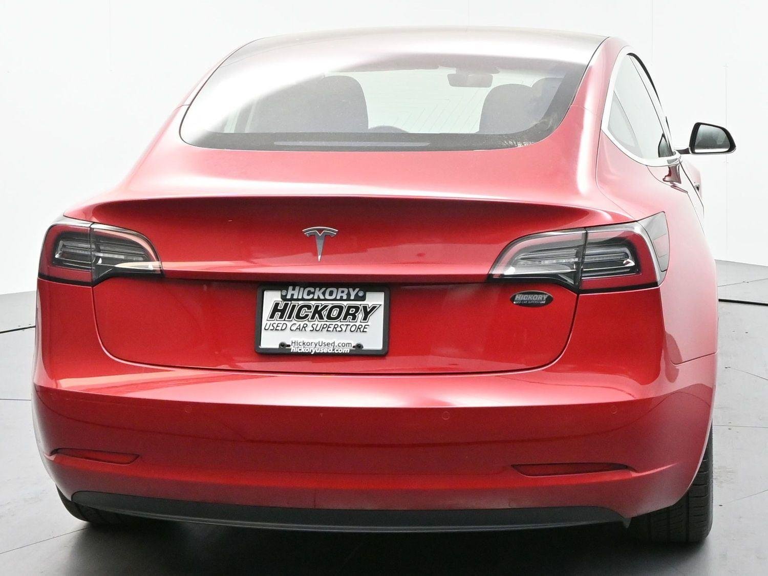 Used 2018 Red Multi-Coat Tesla Long Range Battery image 6