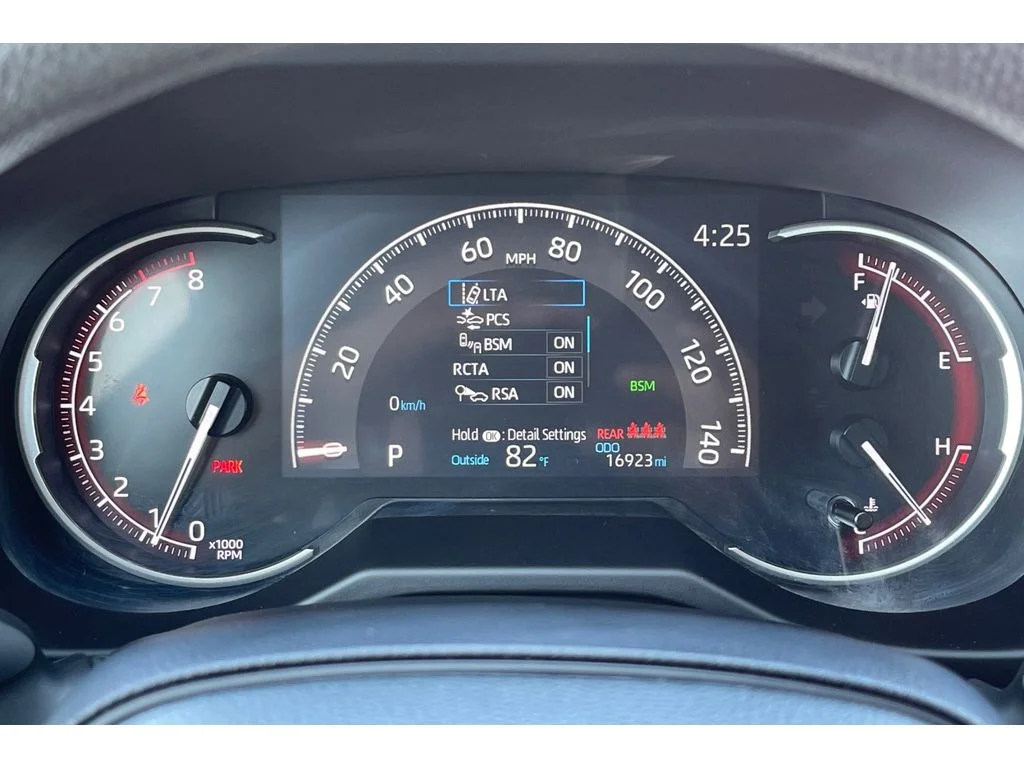Used 2025 Magnetic Gray Metallic Toyota LE image 35