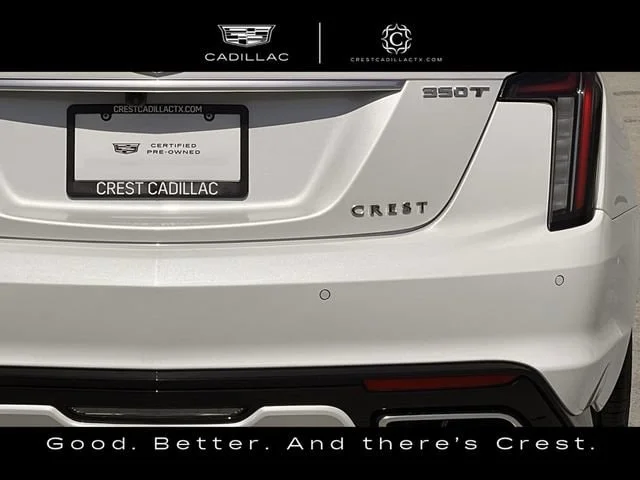 Used 2025 Crystal White Tricoat CADILLAC Sport image 6