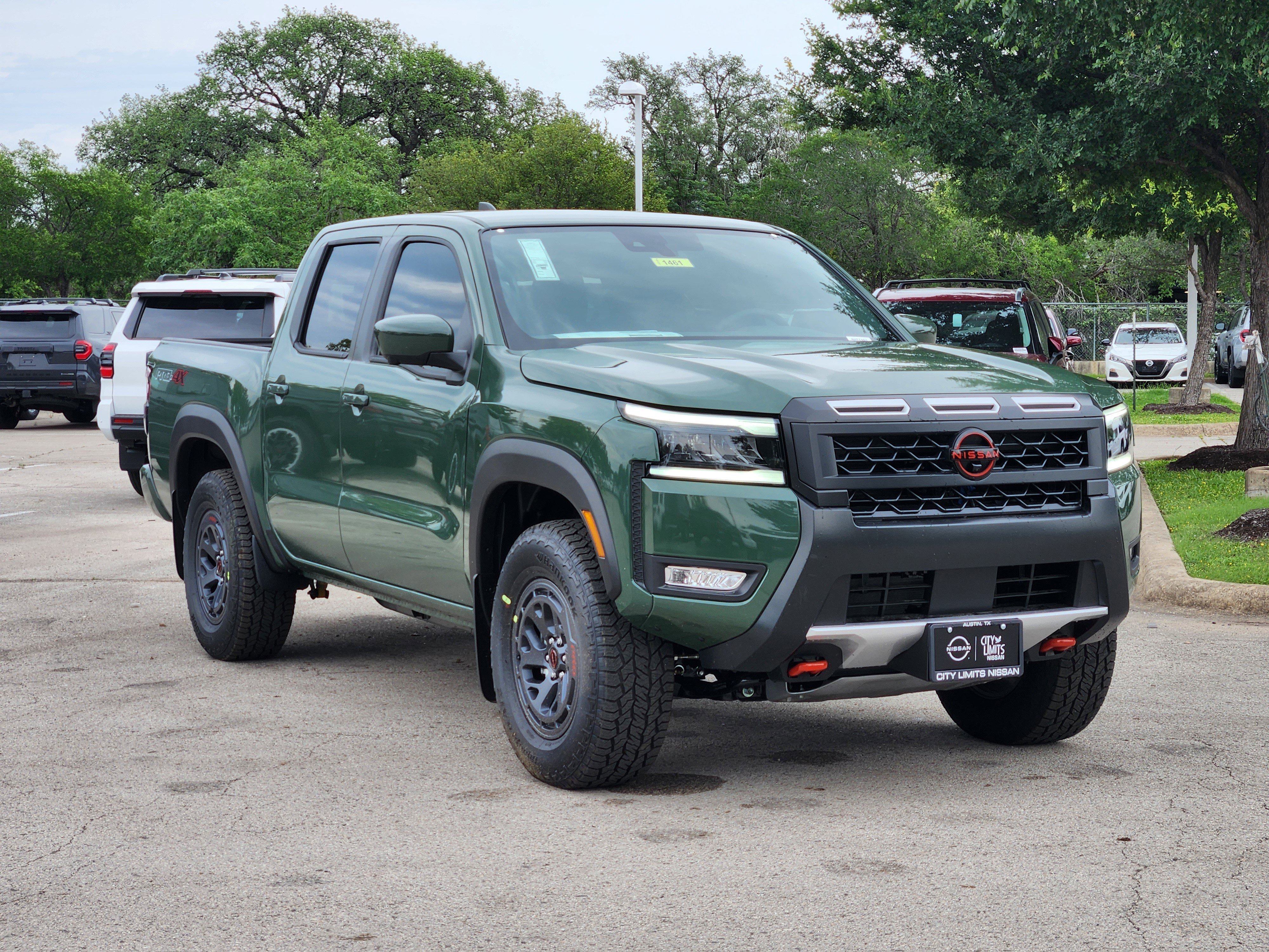 New 2026 Tactical Green Metallic Nissan Crew Cab PRO-4X® image 3