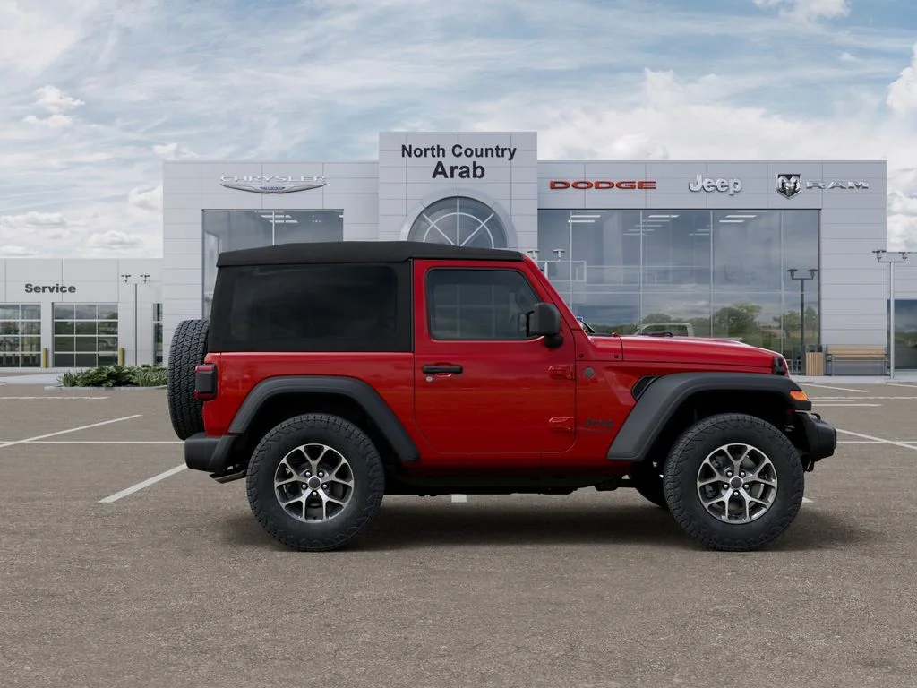 New 2026 Firecracker Red Clear-Coat Exterior Paint Jeep Sport S image 21