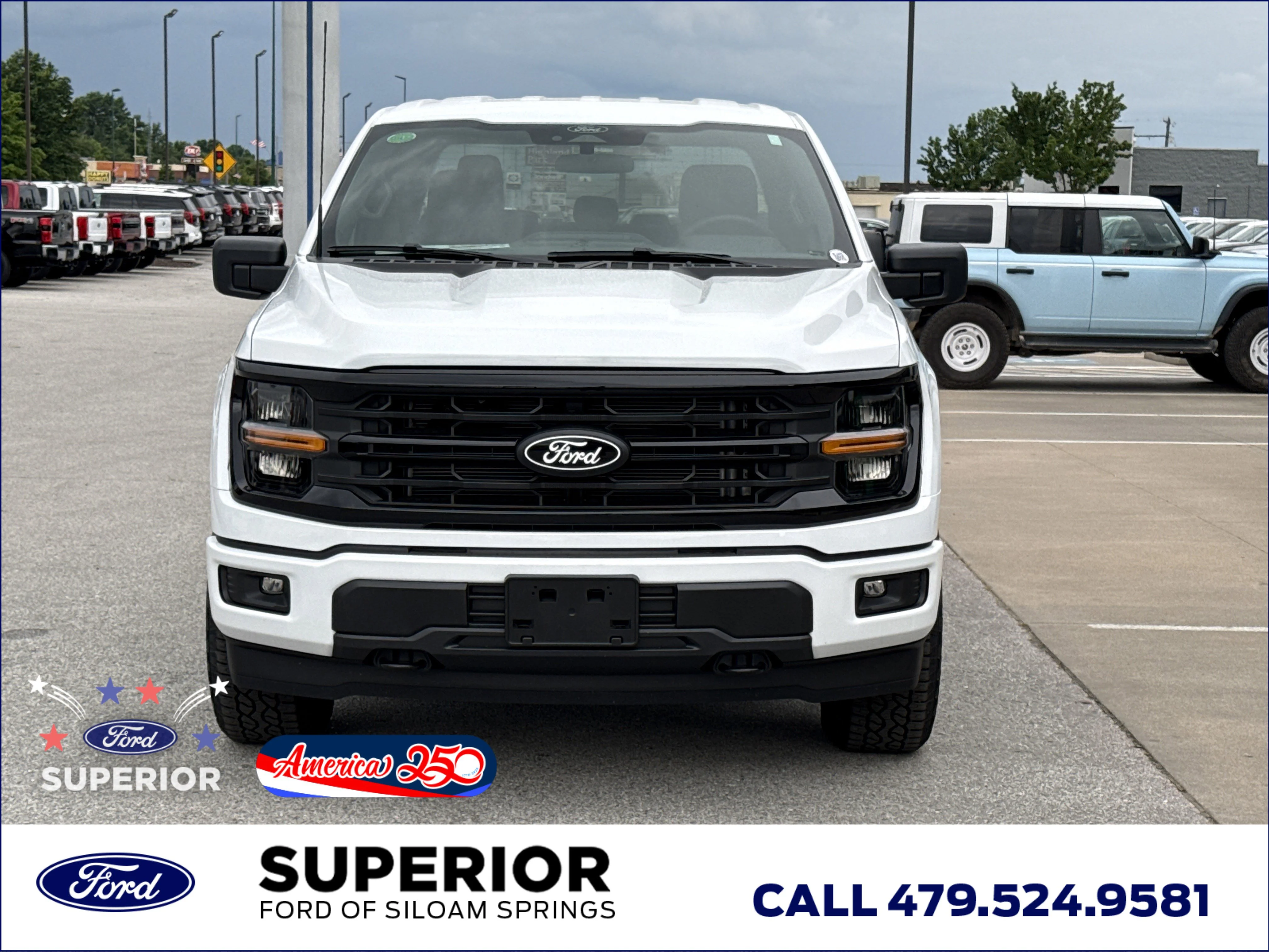 New 2026 Oxford White Ford XLT 4WD image 13