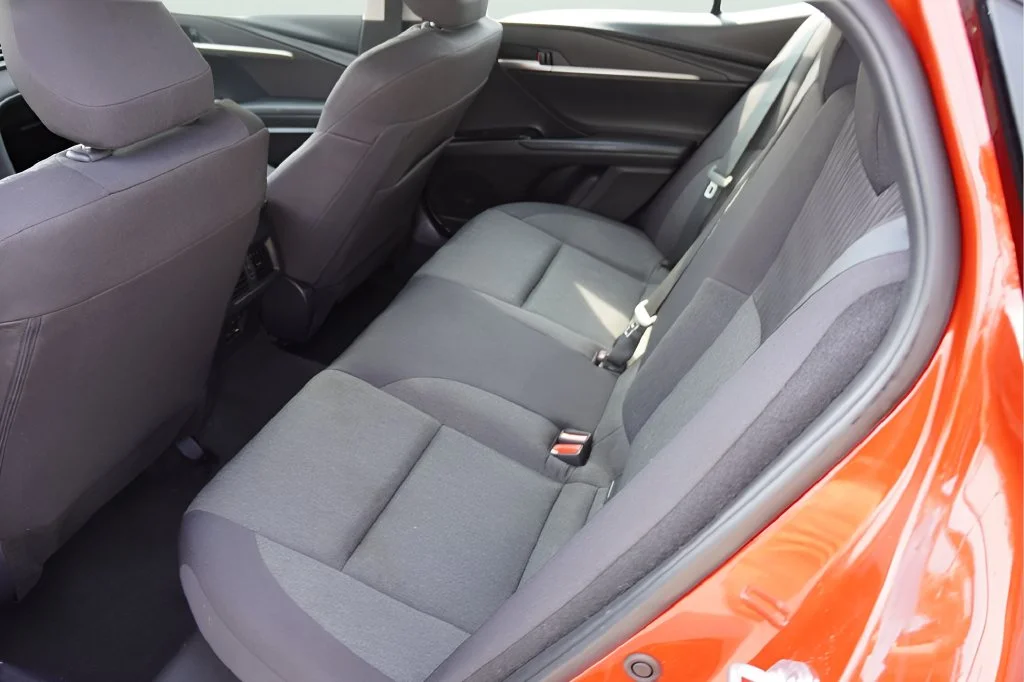 Used 2025 Supersonic Red Toyota LE image 11
