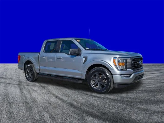 Certified Used 2023 Silver Ford XLT image 2