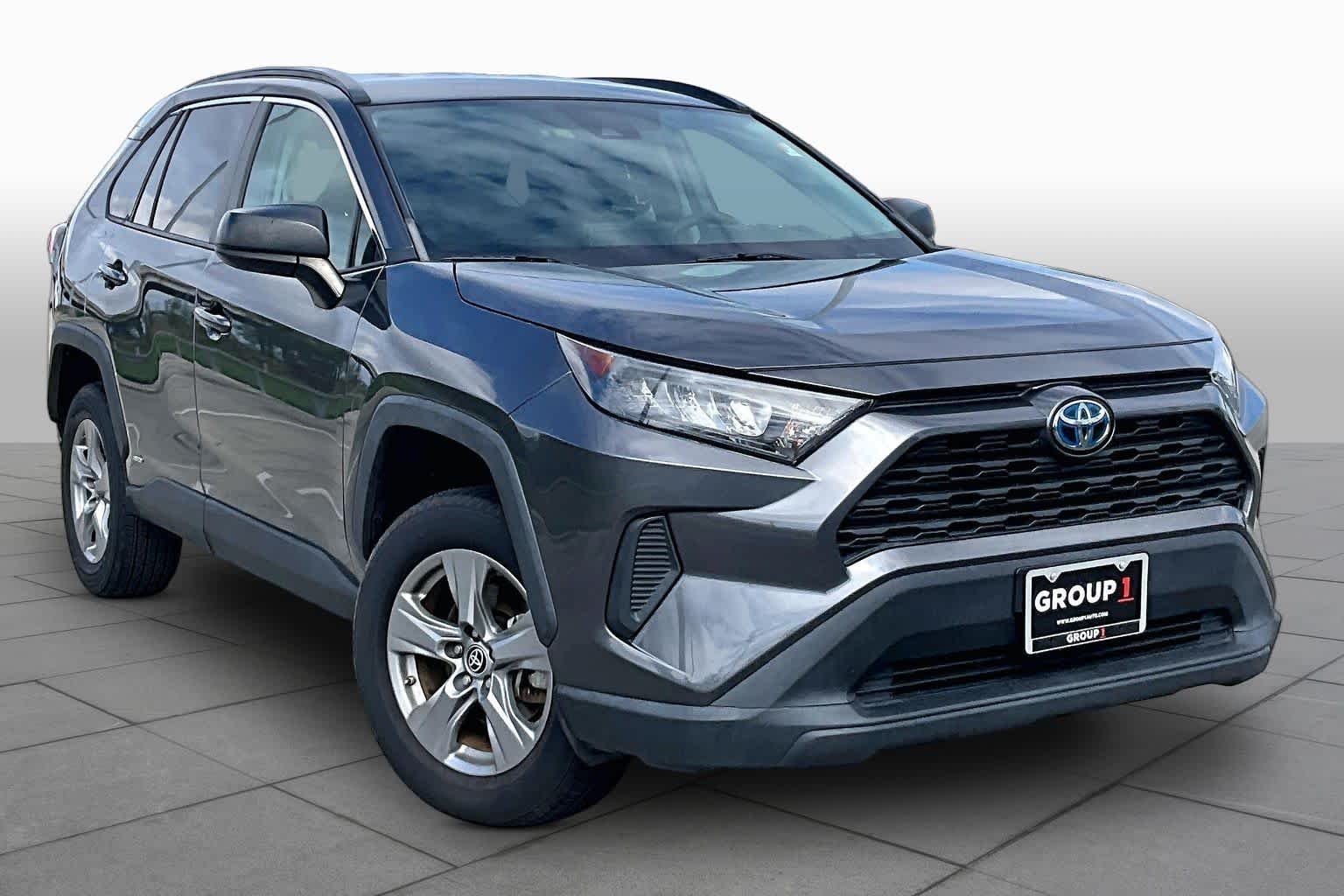 Used 2022 Magnetic Gray Metallic Toyota Hybrid LE image 3