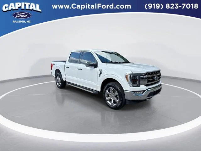 Used 2023 White Ford Lariat image 2