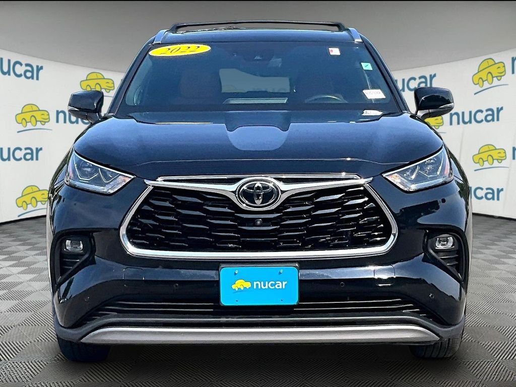 Used 2022 Black Toyota Platinum image 2