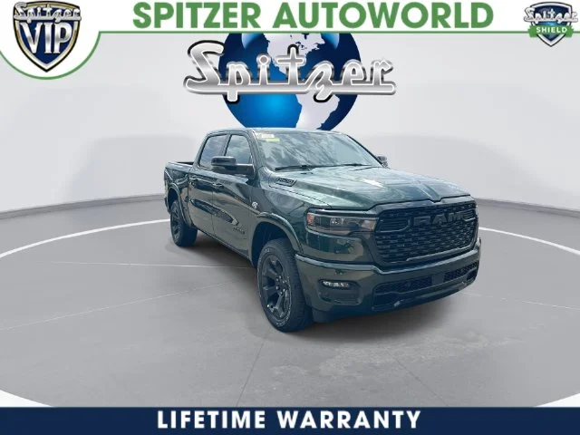 New 2026 Serrano-Green Metallic Exterior Paint RAM Big Horn/Lone Star image 3