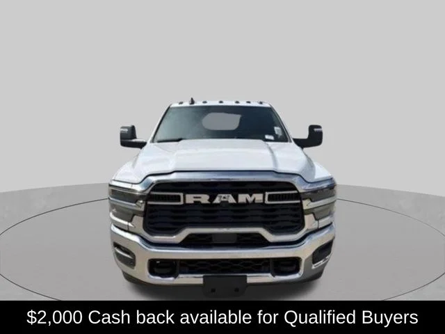 New 2026 Bright White Clear-Coat Exterior Paint RAM Tradesman image 2