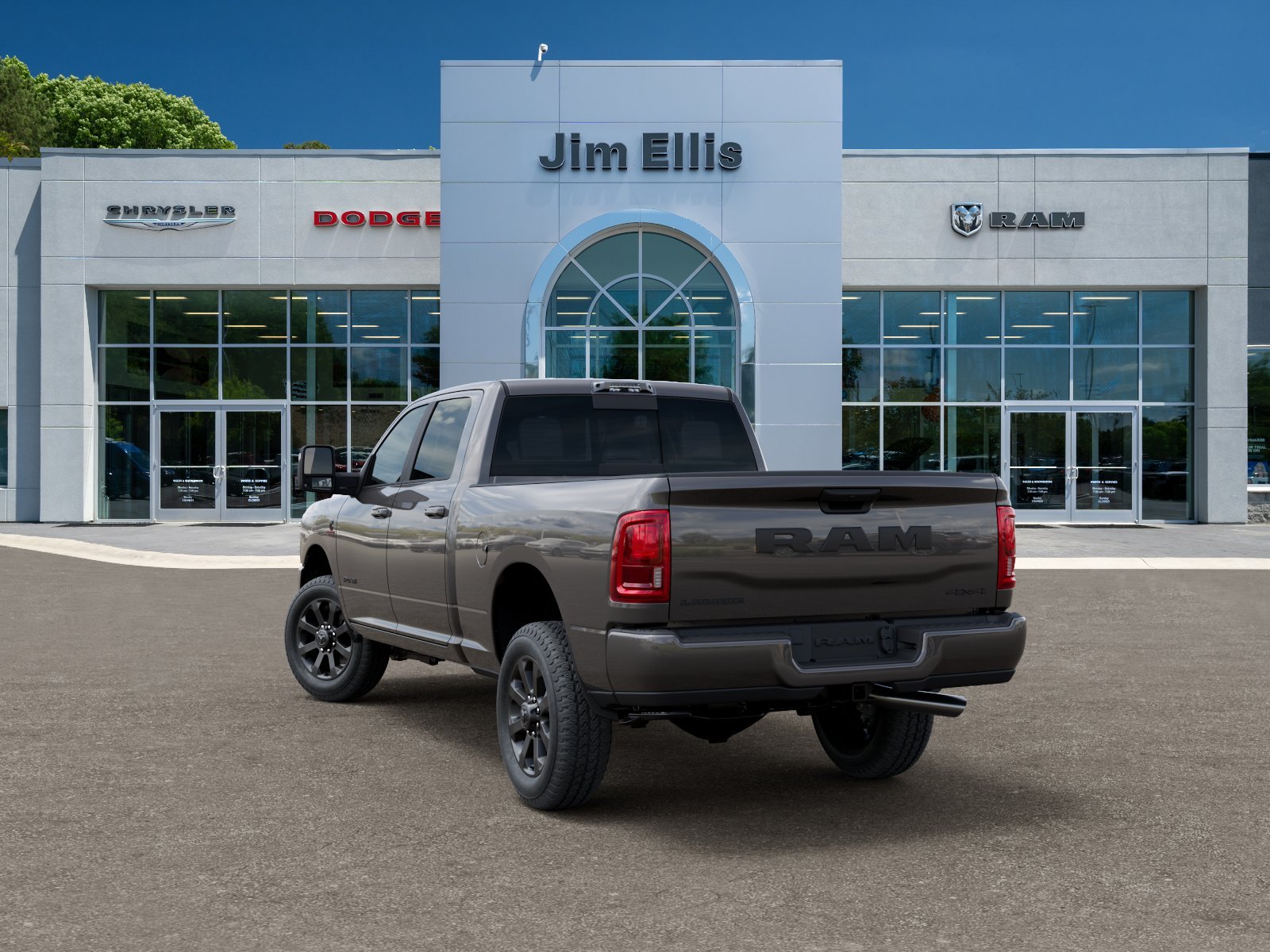 New 2027 Granite Crystal Metallic Clear-Coat Exterior Paint RAM Laramie image 29