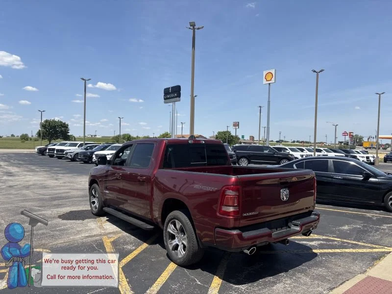 Used 2023 Delmonico Red Pearlcoat Ram Laramie image 3